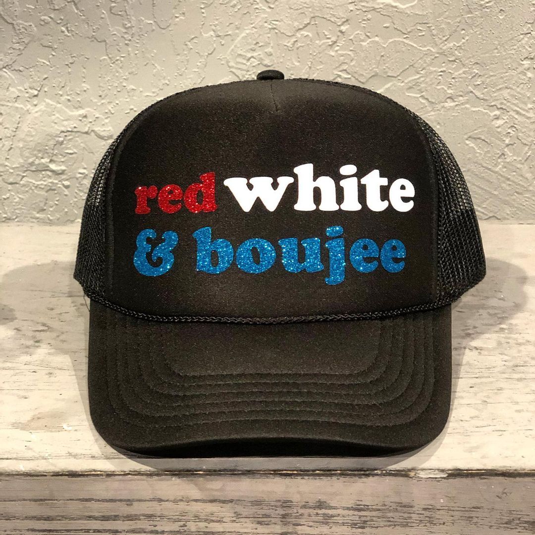 Red White & Boujee Trucker