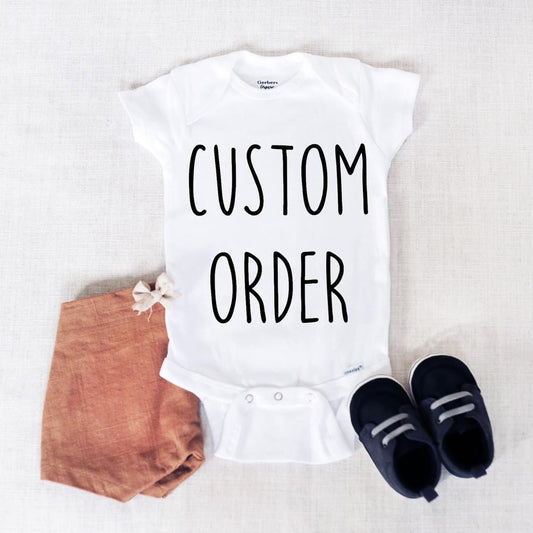 Custom Baby Onesie