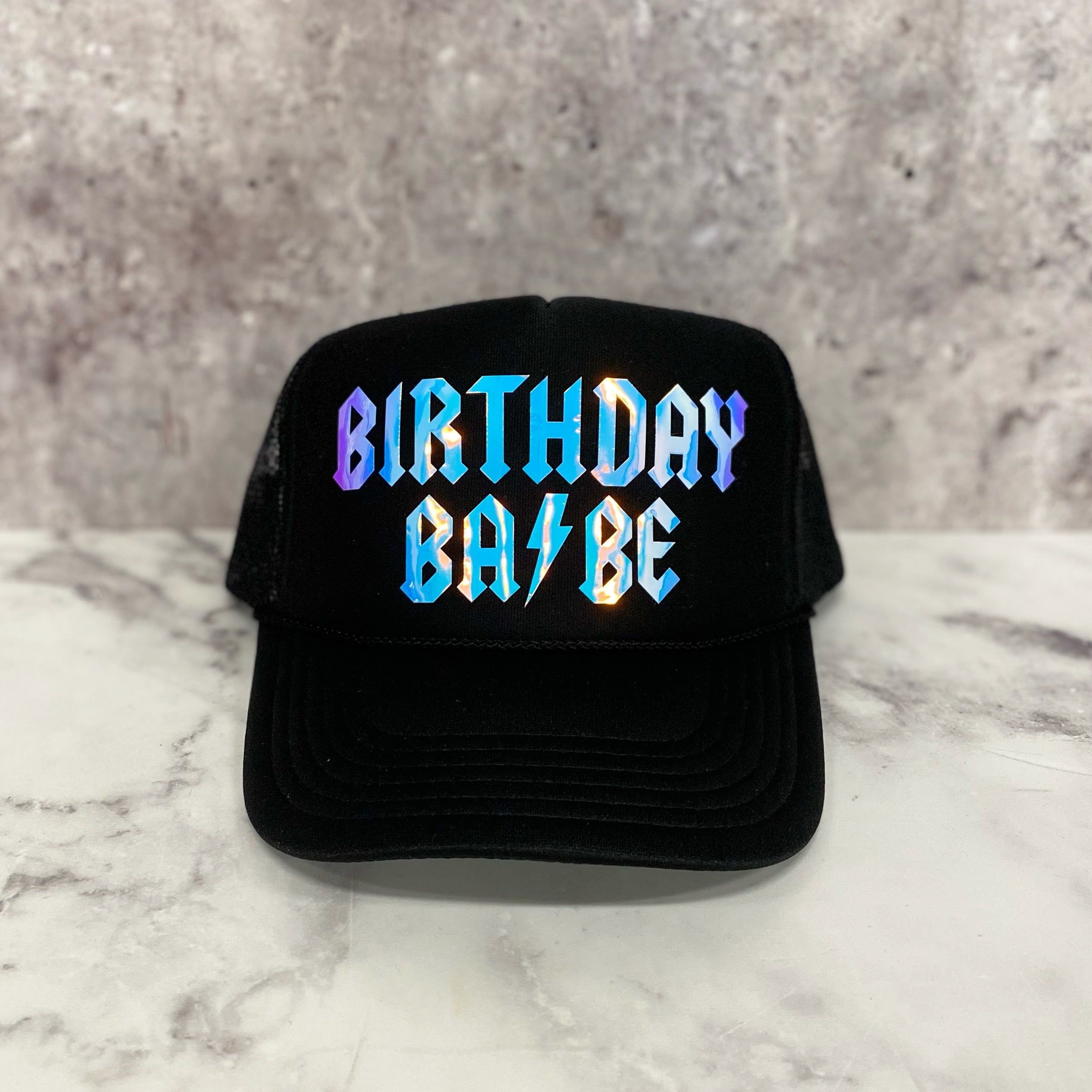 Birthday Babe Bolt Trucker