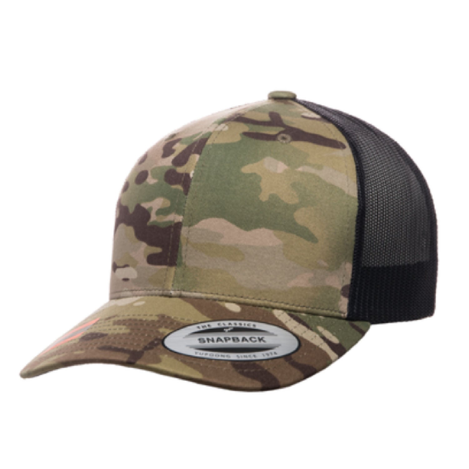 Yupoong 6606MC Retro Trucker 6 Panel Camo